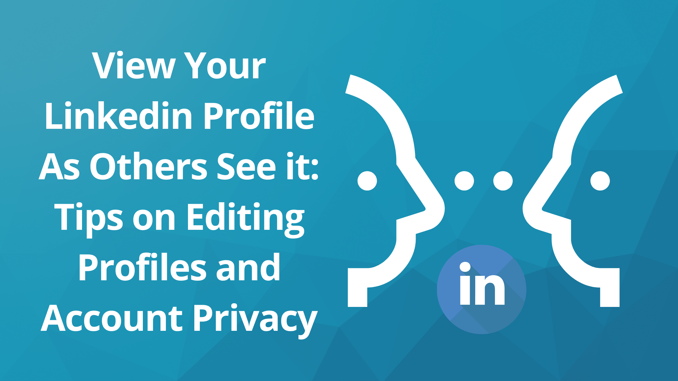 Preview LinkedIn Profile: View Your Profile As Others See it - Tips on Editing Profiles and Account Privacy