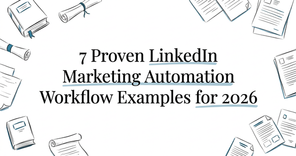 7 Proven LinkedIn Marketing Automation Workflow Examples for 2026